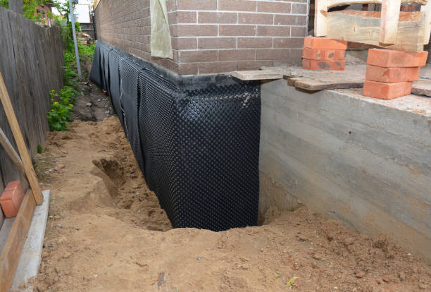 Crawl space vapor barrier installation in Lowell, MI